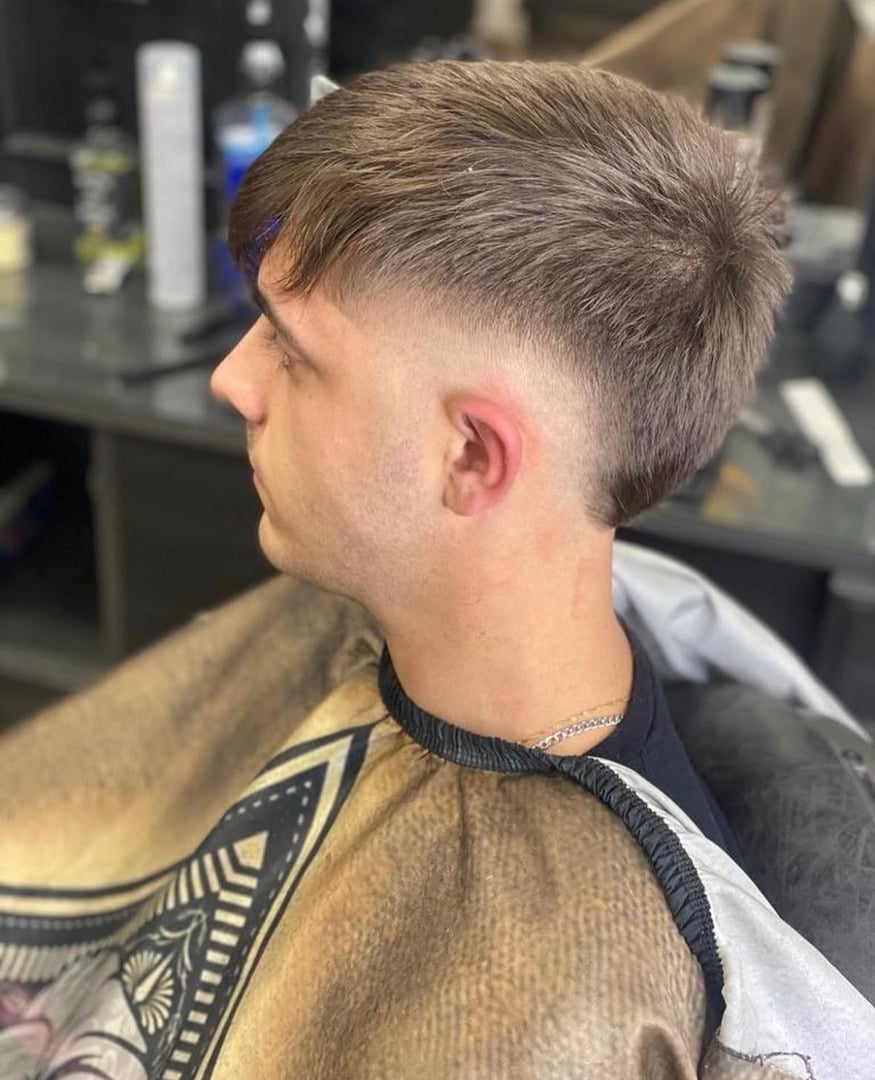 Corte realizado en Barber Shop J&S